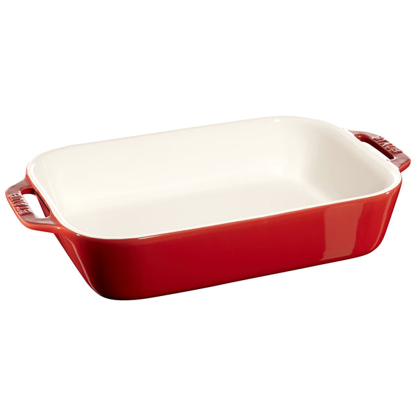 Casserole pot 22 cm, cherry, cast iron, Staub 