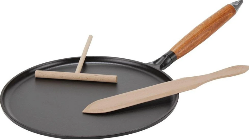 Buy Staub Cast Iron Pancake pan with wooden handle